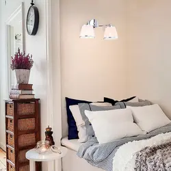 Bedroom design when the bed is in the corner