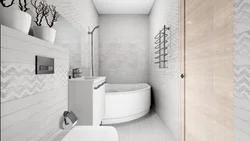 Interior bathroom chic tiles