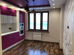 Квартира в новостройке фото кухни