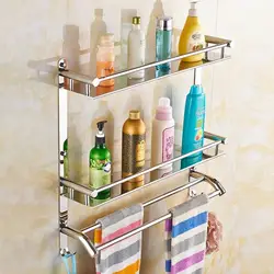 Bathroom shampoo shelf design