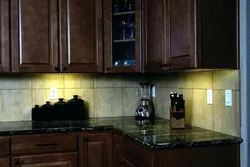 Kitchens With Dark Brown Countertops Photo