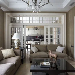 Kitchen Living Room In American Style Photo