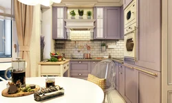 Mətbəx lavanda şəkli