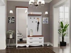 Furniture for the hallway in a modern style inexpensive photo