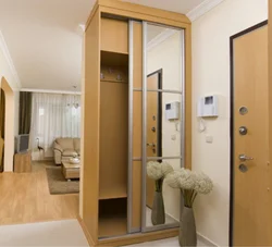 Hallway With One Compartment Door Photo