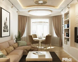 Living room 6 by 6 design