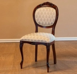 Kitchen chairs with soft seat and back photo