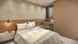 Yataq otağı daxili fotoşəkildə parça