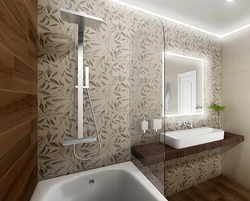 Bathroom tiles 30x60 photo