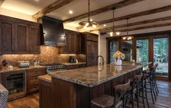 Kitchen Interior Wood Style