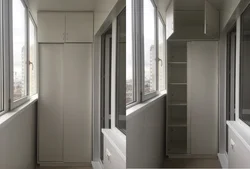 Loggia wardrobe 6 meters photo
