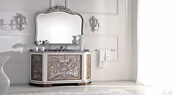 Bathroom chest of drawers photo
