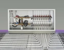 Photo of heated floors in the kitchen