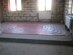 Фота цёплых падлог на кухні
