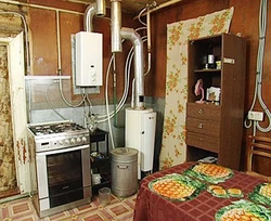 Фото кухни с аогв