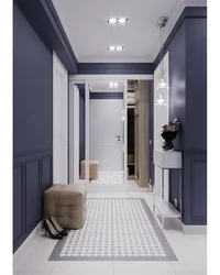 Interiors of cold hallways