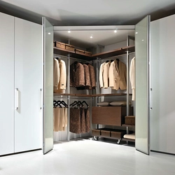 Wardrobe compartments photo design