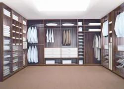 Wardrobe compartments photo design
