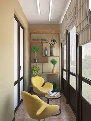 Photo square loggia