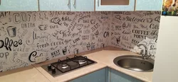 Фартук на кухню из пвх панелей фото