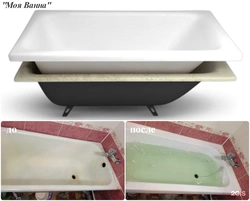 All photos of acrylic bath liners