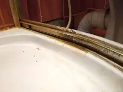 Plaque in the bathroom photo