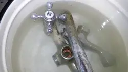 Налет в ванной фото