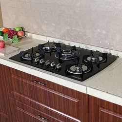 Hob photo in the kitchen