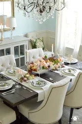 Kitchen Table Decoration Photo