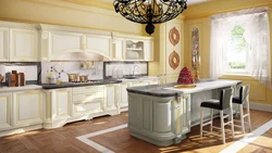 Photo of kitchen island classic