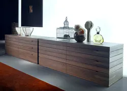 Large chests of drawers in the living room photo