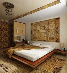Bedroom in Egyptian style photo