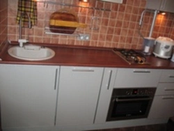 Kitchens with two-burner gas hob photo