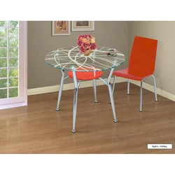 Inexpensive round tables for the kitchen photo