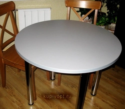 Inexpensive round tables for the kitchen photo
