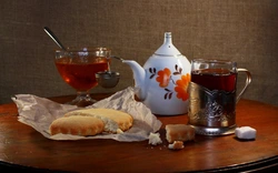 Photos of tea for the kitchen