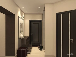 Дарҳои wenge дар дохили долон