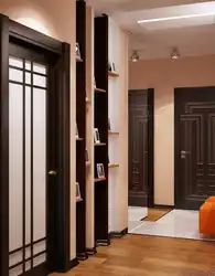 Wenge Doors In The Hallway Interior