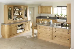 Oak kitchen photo