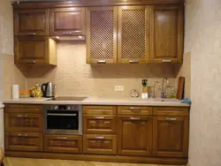 Oak kitchen photo