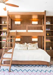 Photo of a bunk bed in the bedroom