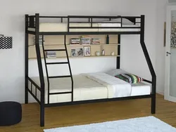 Photo of a bunk bed in the bedroom