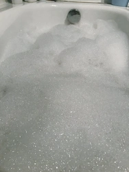 Foam bath photo