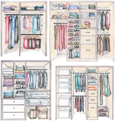 Wardrobe contents dimensions photo