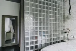 Перегородка В Квартире Из Стеклоблоков Фото