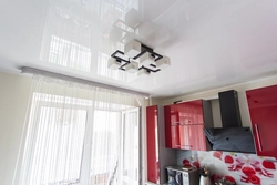 Suspended ceilings for the kitchen in your home photo