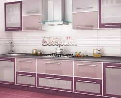 Photo Of Pink Kitchen Tiles
