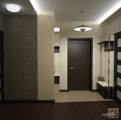 Renovation of hallway design in apartment inexpensively