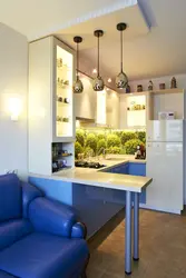 Кухни 6 кв м с барной стойкой фото