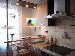 Кухни 6 кв м с барной стойкой фото